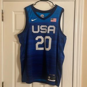 Team USA Nike Basketball Jersey 2020 Olympics XL
